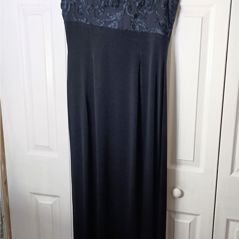 Connected Apparel Dress Womens Size 12 Evening Dress Navy Bridesmaids Dress